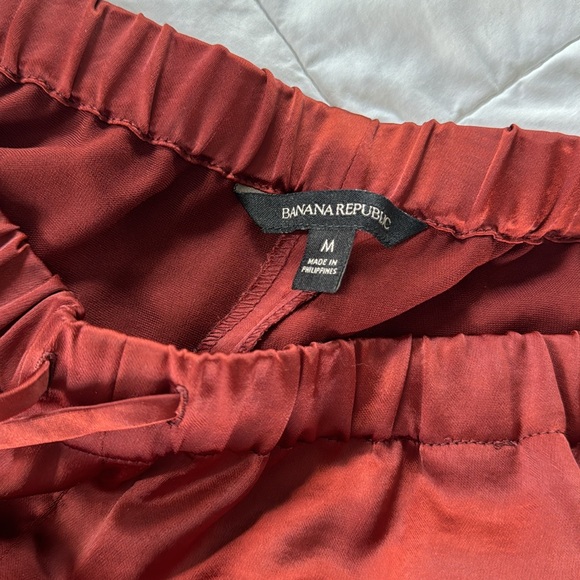 Wide-Leg Satin Pull-On Pant by Banana Republic - Picture 4 of 4